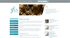 Desktop Screenshot of ifia-federation.org